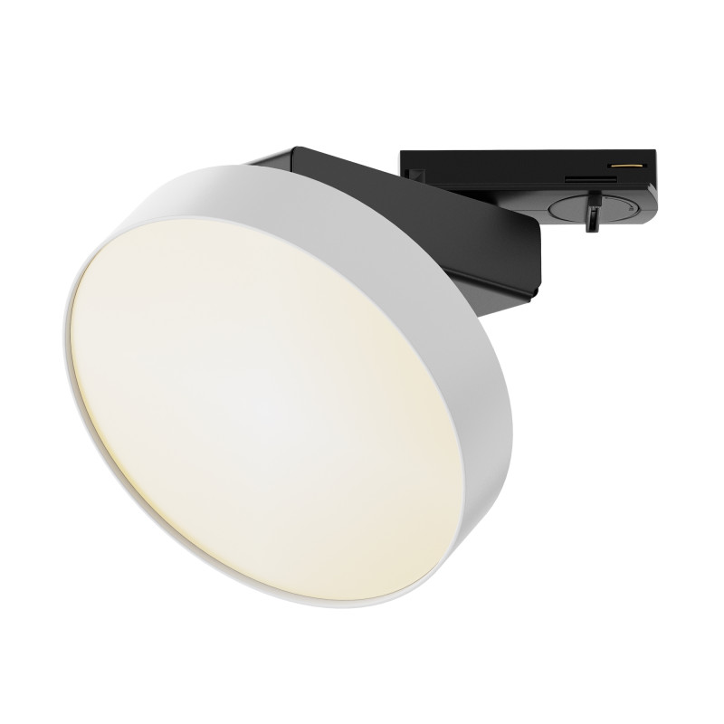 Светильник 16 см, 12W, 3000K, Maytoni Technical TR043-1-12W3K-W, белый-черный