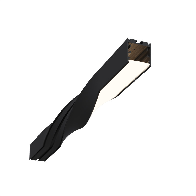 Радиусный профиль ALM-3535R-B-T-180°-0.5M 3,5*3,5*50 см, Maytoni Led Strip черный
