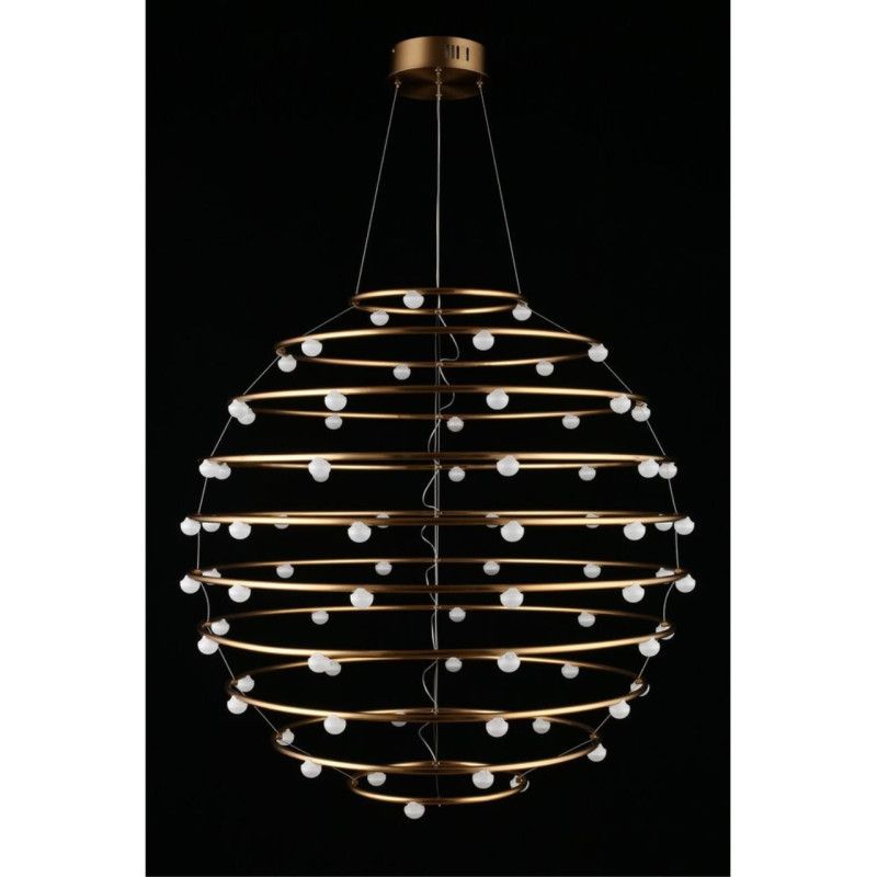 Подвесная люстра 90*120-350 см 50W, 3000K, Aployt Banzhamin APL.851.03.50, бронзовый