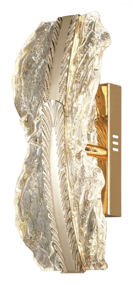 Светильник настенный 39 см, 30W, 3000K, Stilfort 4050/03/01W, золото