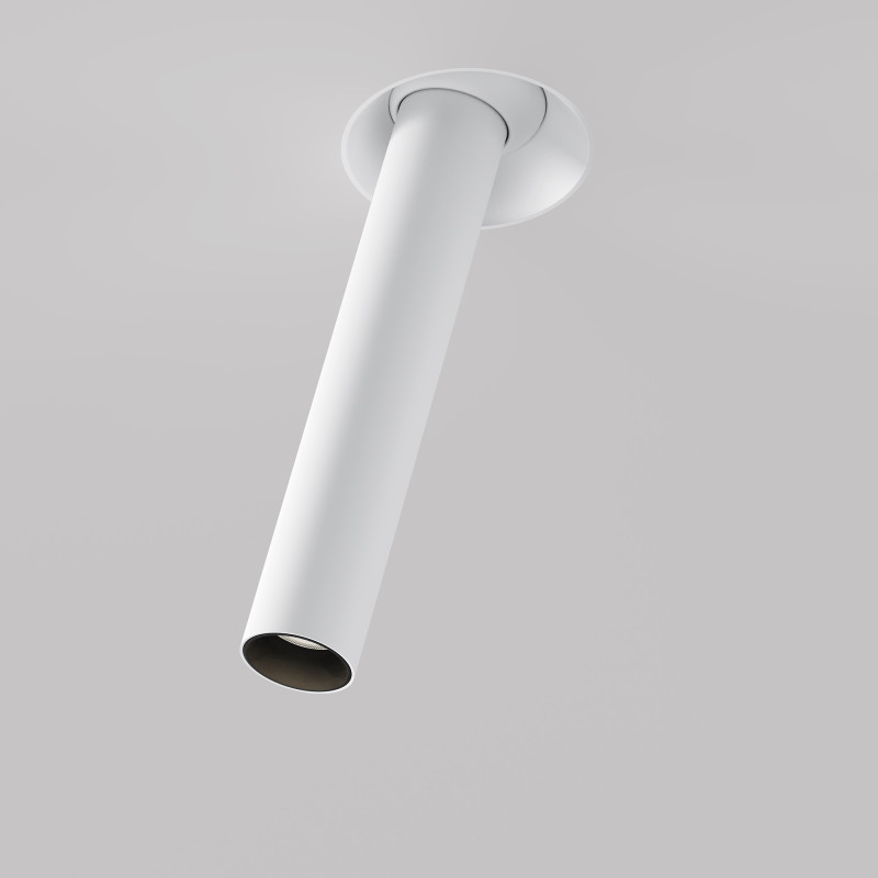 Встраиваемый светильник 3*3*31,6 см, LED, 7W, 4000К, Maytoni Technical Focus T C140TRS-L300-7W4K-W белый