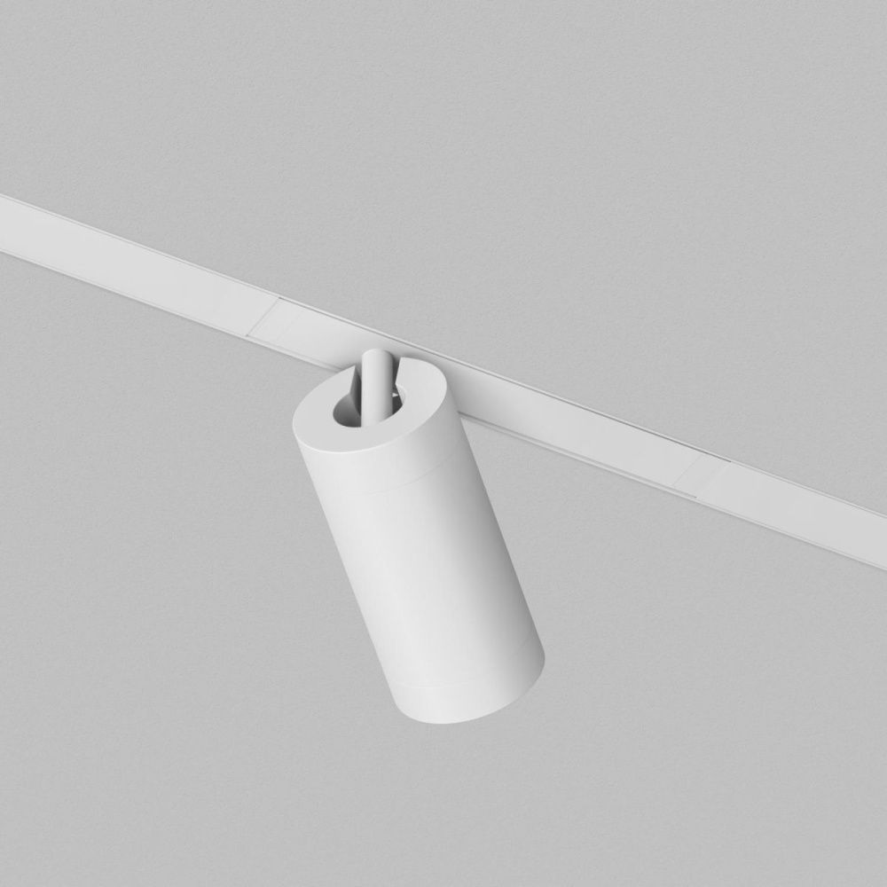 Трековый однофазный светильник 22 см, 20W, 4000K, Denkirs Simple Spot DK8220-WH, белый