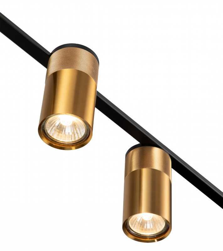 Подвесной светильник 710*100*135/1670 мм, 4*GU10 золото Indigo Liberta V000148, 11014/4P Gold
