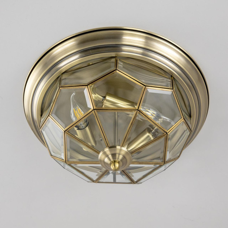 Потолочный светильник Citilux Витра-1 CL442530 бронза, диаметр 40 см