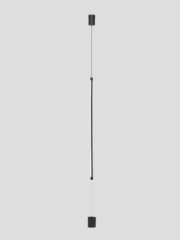 Подвесной светильник 6*6*300 см, LED, 32W, 4000К, Indigo LINEA V000121L черный, 14024/A/1P Black