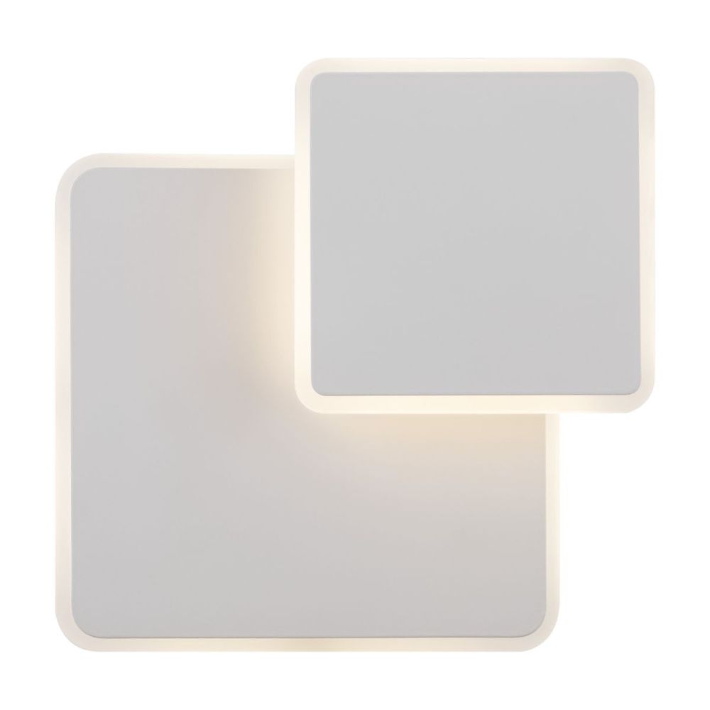 Настенный светильник 20 см, 13W, 4000K, Freya Crate Market FR10027WL-L13W, белый