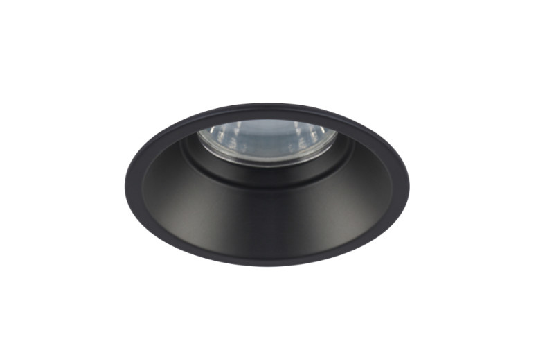 Светильник встроенный 8 см, Crystal Lux CLT 043C BL Черный
