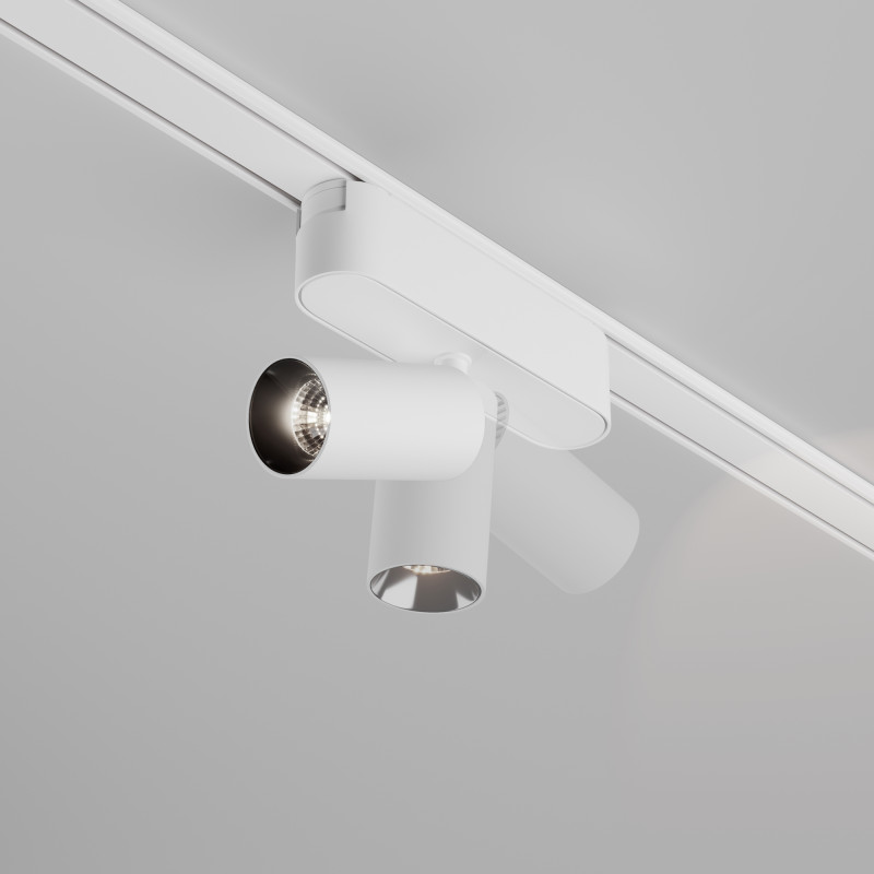 Трековый светильник 3,1*11,5*9,7 см, LED 5W, 4000К, Белый Maytoni Focus LED TR103-1-5W4K-M-W