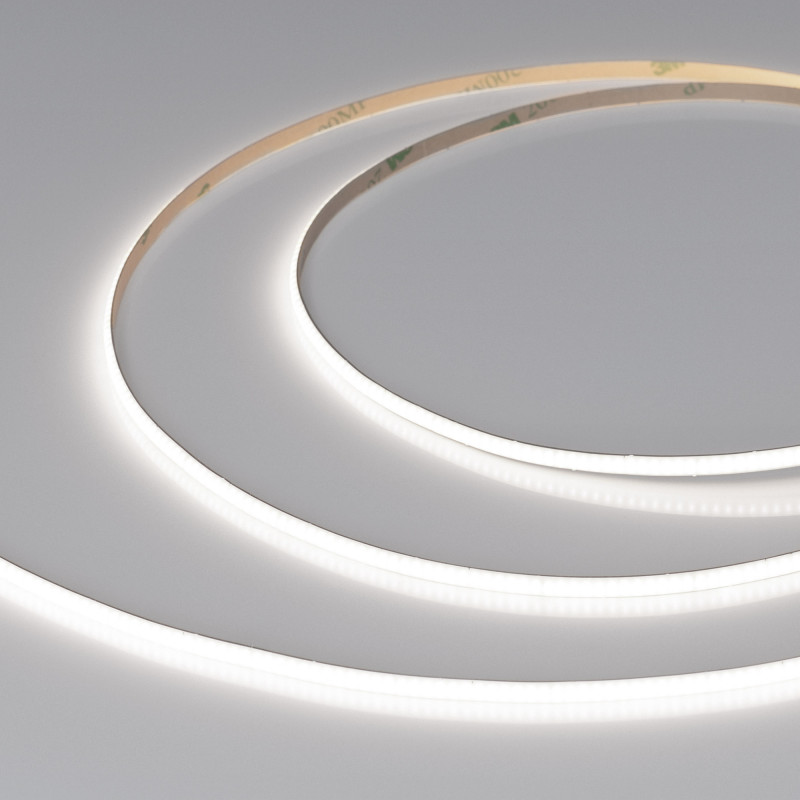 Лента COB-X480-4mm 24V White6000 (4 W/m, IP20, CSP, 5m), Arlight 042030. Цена указана за 5 метров. Продается кратно 5 метрам.