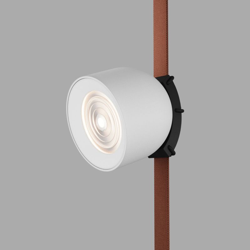 Светильник на шине *10*10,7- см, *LED*12W, 2700-6000K, Denkirs BELTY SPOT DK5640-WH+BK, черный пластик