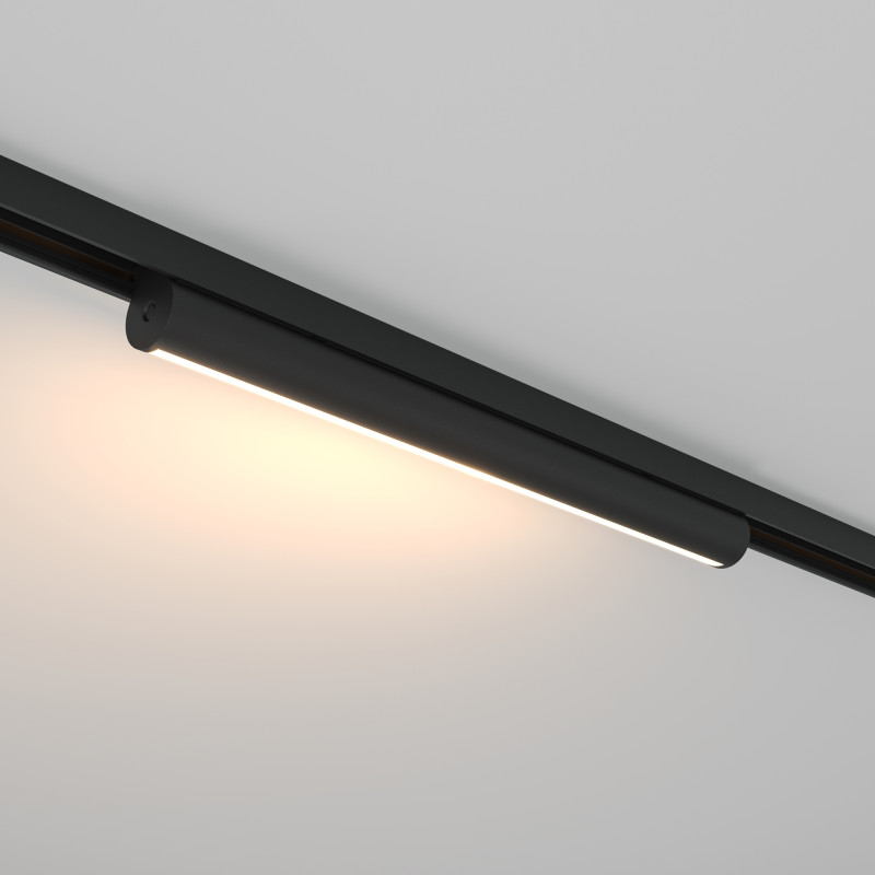 Светильник на шине 23,8*2*2,5 см, LED, 12W, 3000-6000К, Maytoni Technical Basis Rot TR183-1-12WTW-B черный