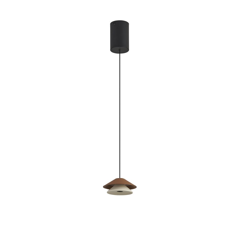 Подвесной светильник 13*180 см, *LED*5W, 3000K, Mantra Piccola MAN9031, черный