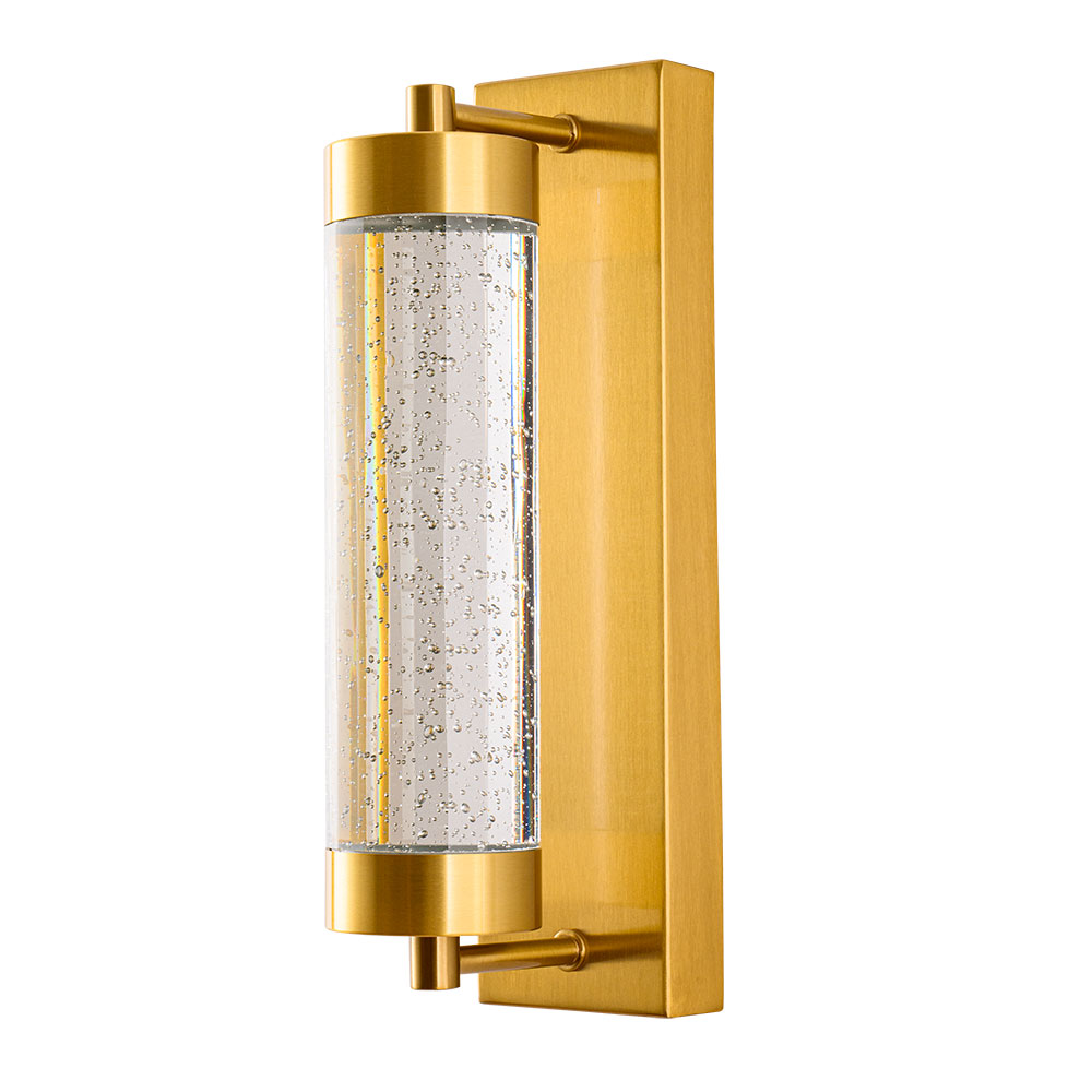 Бра 13*7*31 см, 1*LED, 9W, 4000K Arte Lamp Galaxy A2132AP-8PB, Латунь
