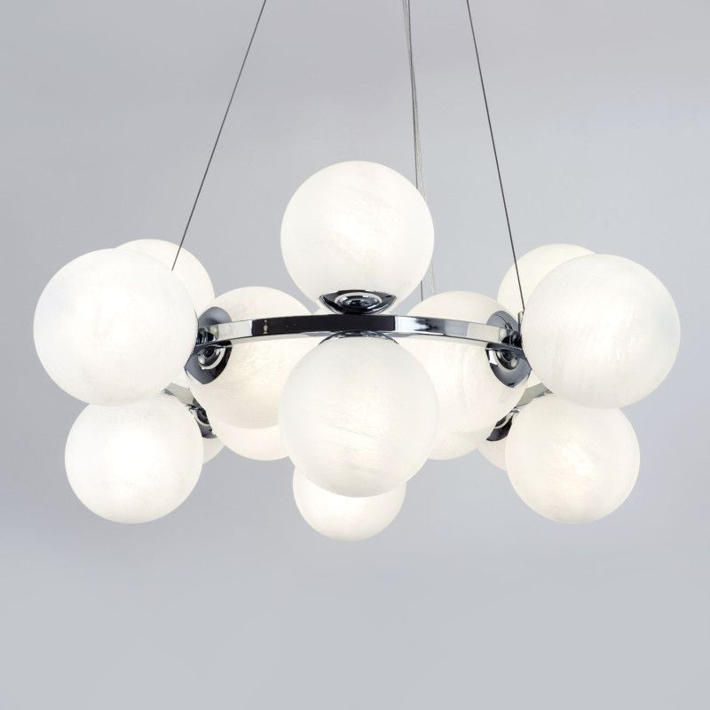 Подвесной светильник 70*60/120 см, 16*Е14 MODESTYLE MS.6117.16 CR хром