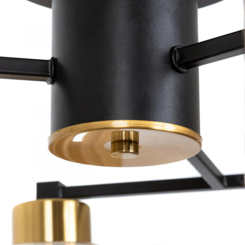 Светильник 65 см, Arte Lamp Leo A7027PL-6BK, черный