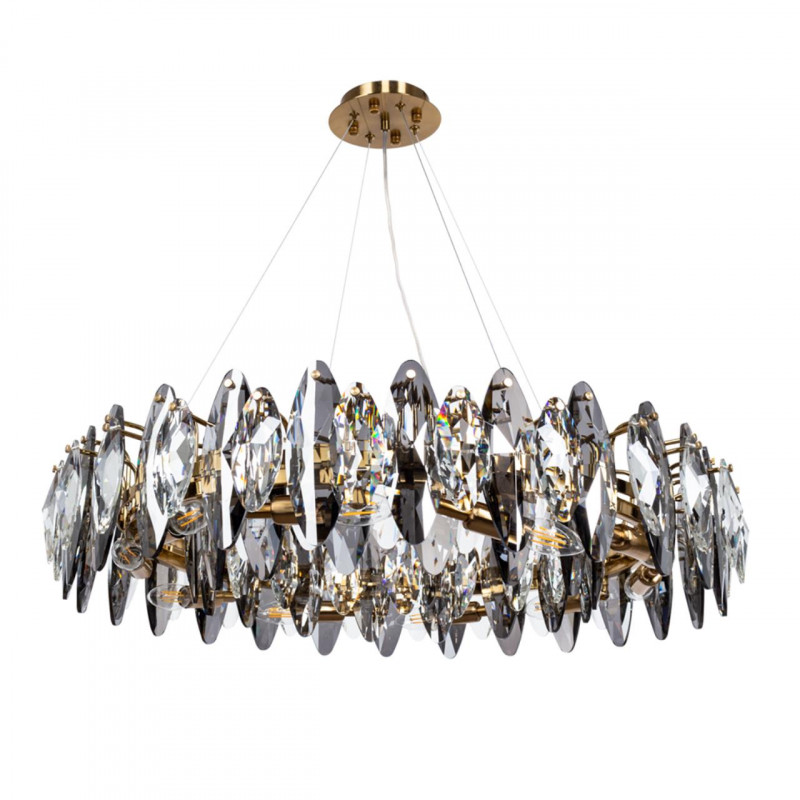 Светильник 80 см, Divinare OPHELIA 7203/17 LM-12, латунь