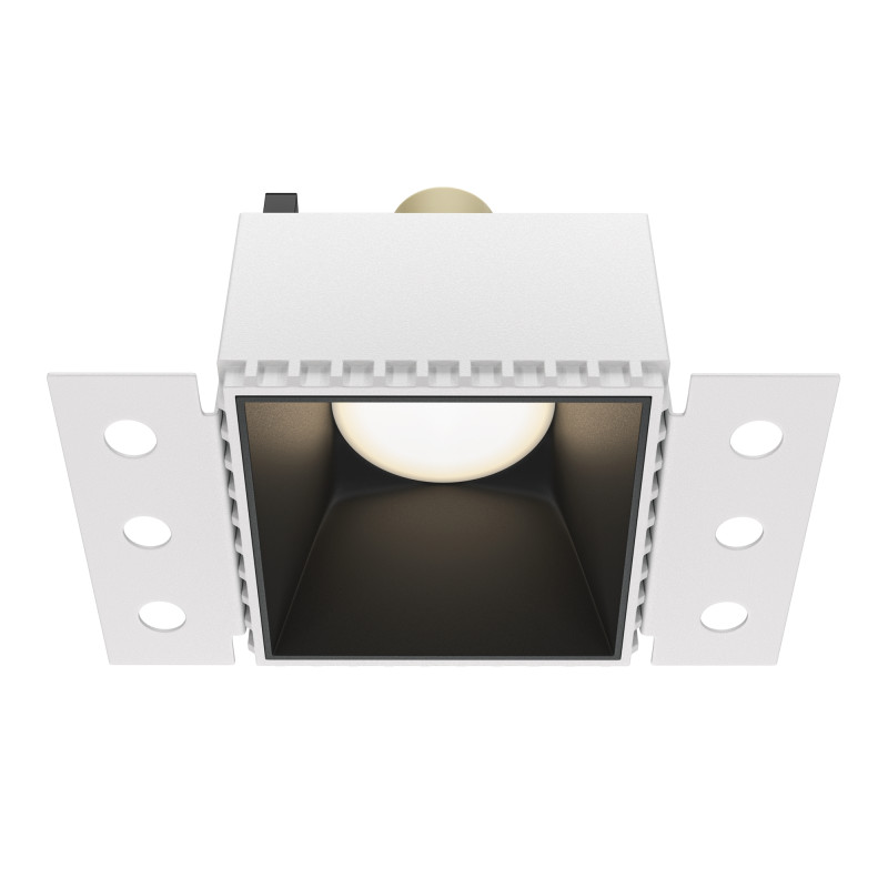 Светильник 13 см, Maytoni Downlight Share DL051-01-GU10-SQ-WB, черный