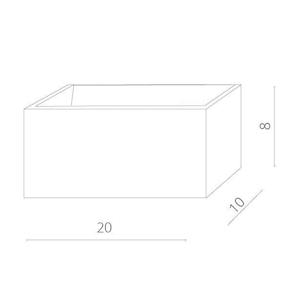 Настенный светодиодный светильник Arte Lamp Casetta A1422AP-1WH, белый