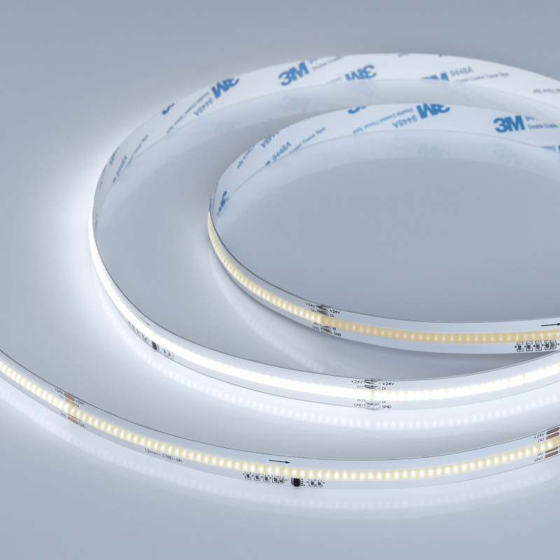 Лента SPI-COB-X378-12mm 24V White6000-PX63-BPT (7 W/m, IP20, 5m) (Arlight, бегущий огонь) 041735. Цена указана за 5 метров. Продается кратно 5 метрам.
