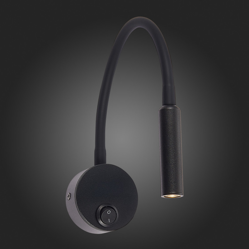 Светильник настенный 36*6 см, 3W, 3000K ST LUCE ST653.431.01 Черный