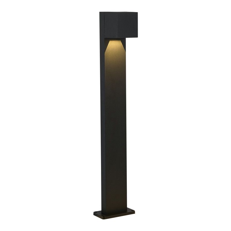 Садово-парковый светильник 15,8*13,9*80 см, *LED*12W, 3000K, ST-Luce BRIK SL9513.405.01, черный