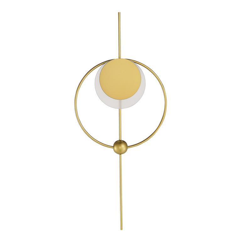 Бра 30*72 см, 6W, 4000K ST LUCE Dali SL6507.341.01 шампань, черный