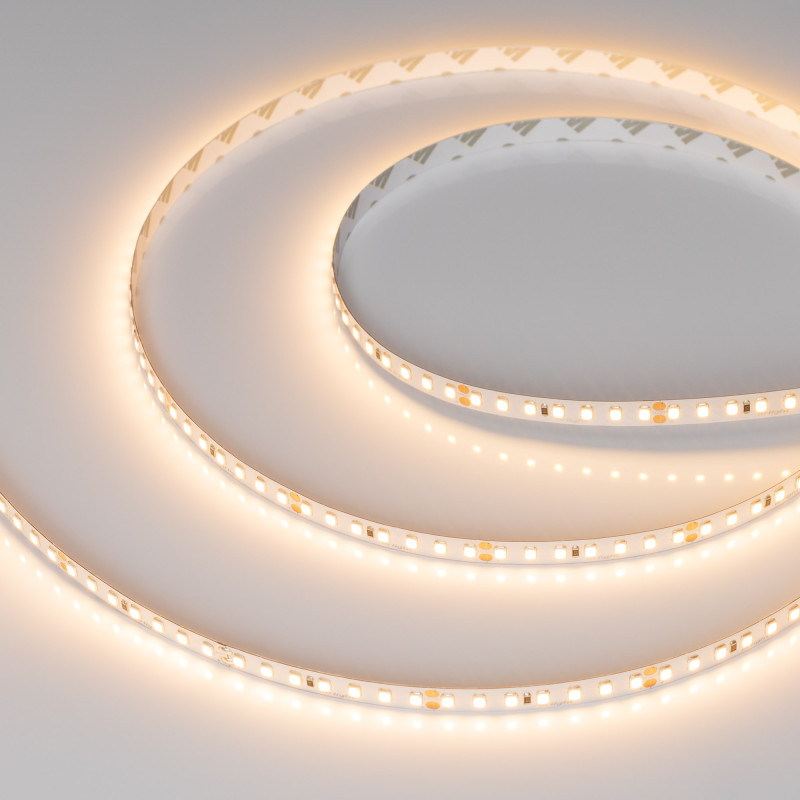 Лента UL-A140-8mm 24V Warm2700 (15 W/m, IP20, 5m) (Arlight, 7 лет) 046982. Цена указана за 5 метров. Продается кратно 5 метрам.