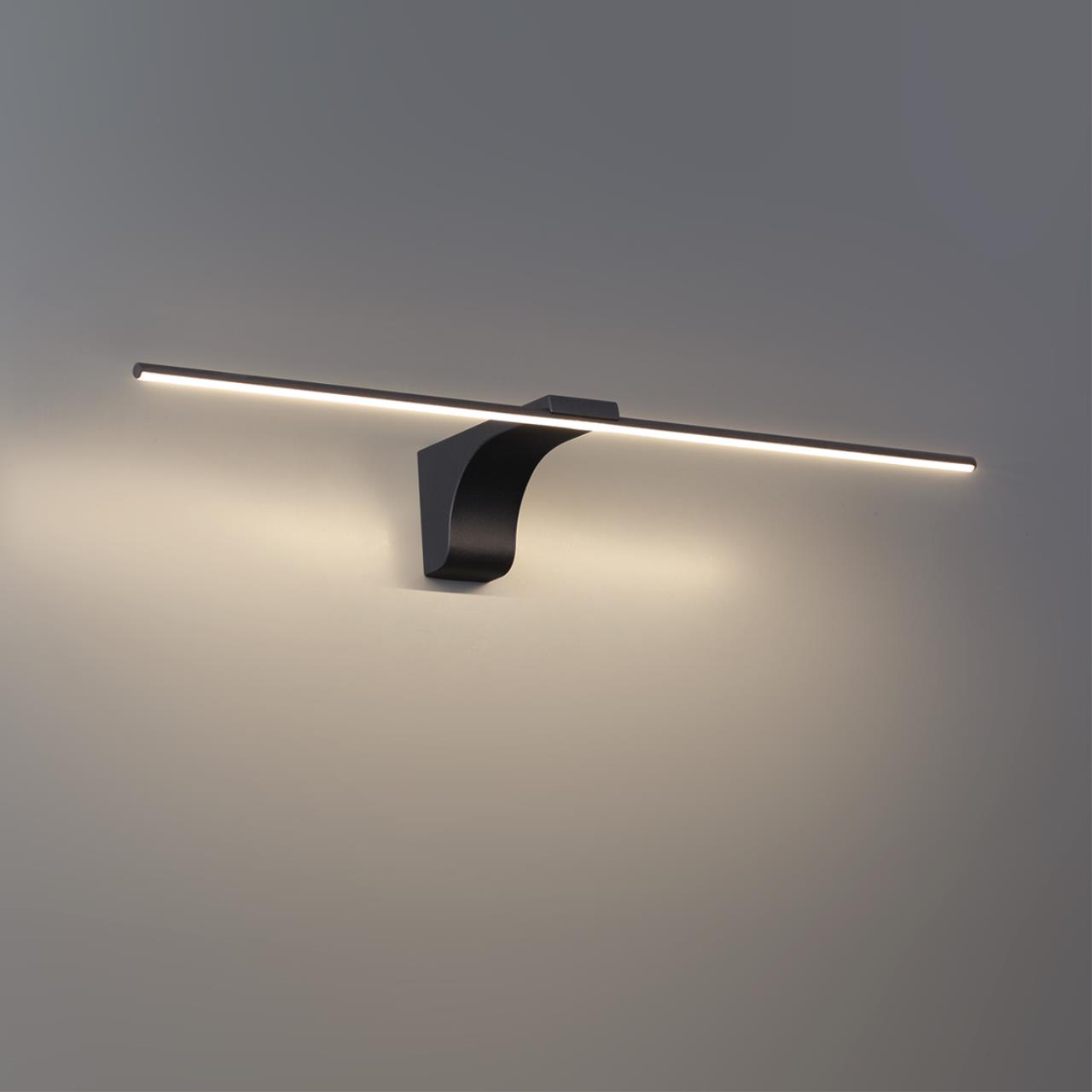 Настенный светильник 0,9*60 см, 1*LED*8W 3500K Odeon Light TINY 7069/8WL черный