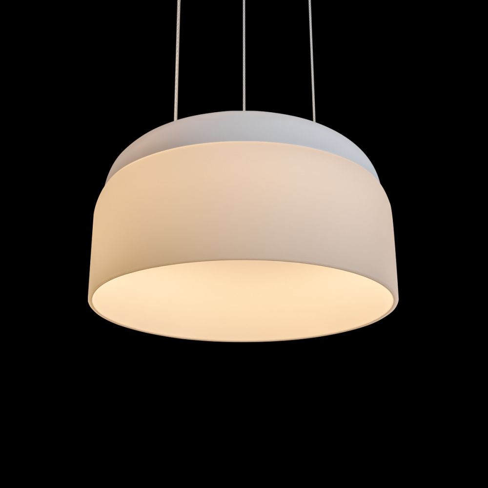 Подвесной светильник 17 см, 6W, 3000K, LOFT IT Totem 10466P Milky white, белый