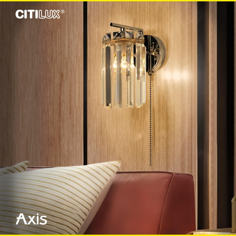 Бра Citilux CL313411 AXIS Хром