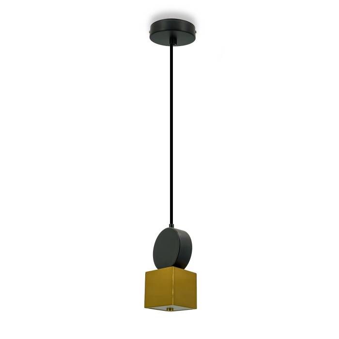 Светильник подвесной *23-150 см, 1*LED*6W, 3000K, Lightera Myanmar LE132L-1GD, Черный
