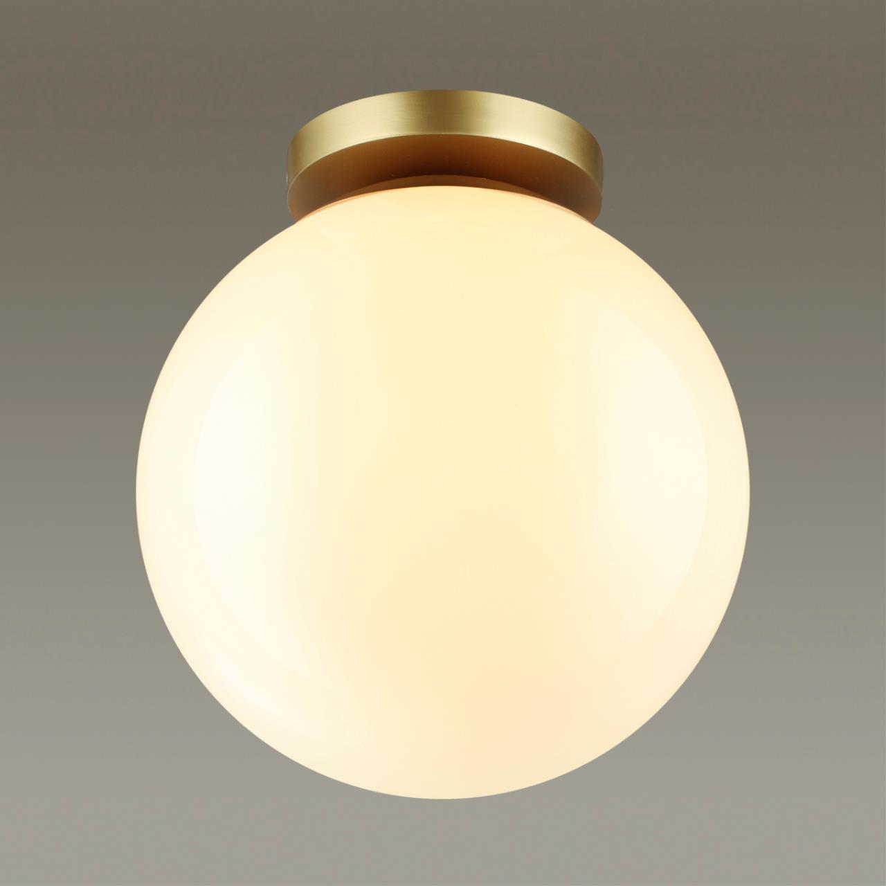 Светильник 20 см Odeon Light Bosco 4248/1C, золотистый