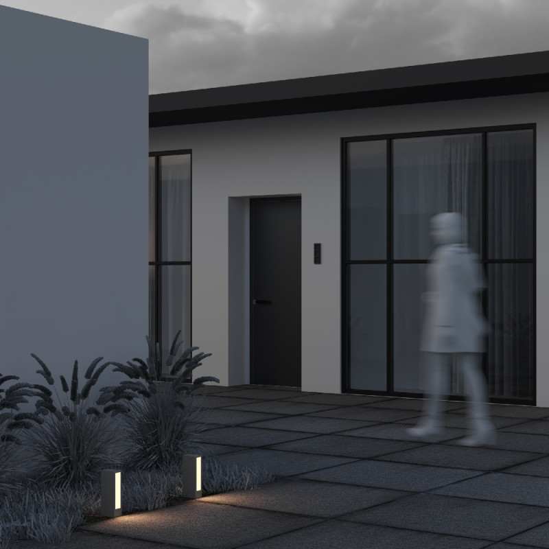 Светодиодный светильник 25 см, 6W, 3000K, Maytoni Hof O422FL-L6GF, графит