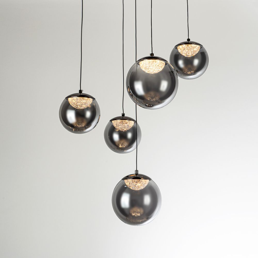 Светильник *50* см, LED*32W, 3000-6000K, Modelux  ML.2338.5 BK, Чёрный