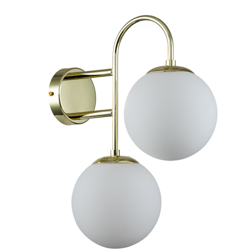 Настенный светильник 150*300*375 мм, 2*E14 золото Indigo Voga V000328, 13017/2W Gold