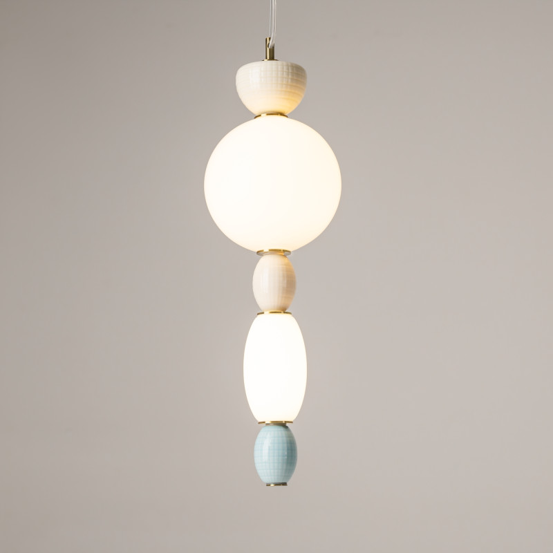 Подвесной светильник 20*380 см, LED 17W 3000K Maytoni Modern Adore MOD297PL-L17BS3K латунь