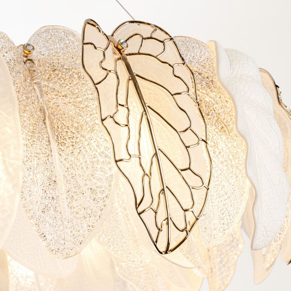 Подвесная люстра 80 см, Modelux ML.9530.800 CP, шампань