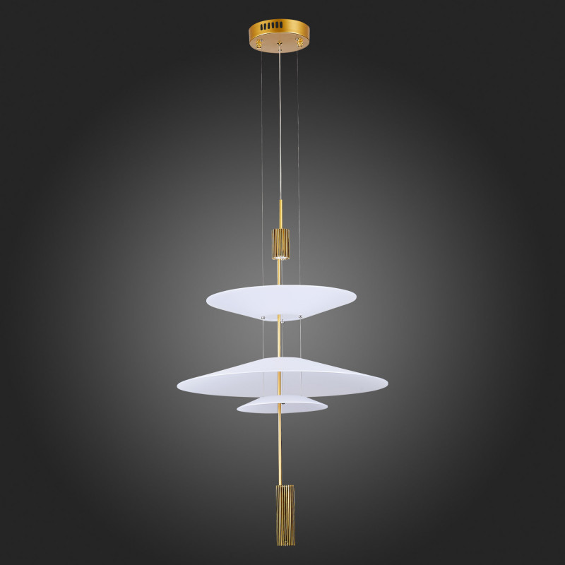 Люстра подвесная 50 см, 15W 3000K ST LUCE ISOLA SL6101.213.01 Золотистый