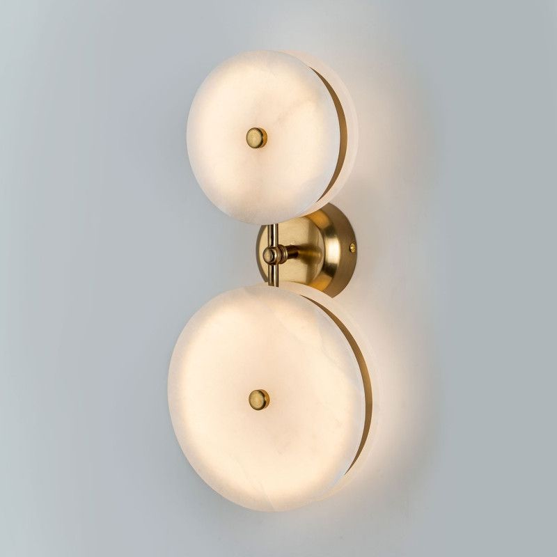 Настенный светильник 9,5x40,5см, LED, 6Вт, , Modelux MS.175.02 BS Латунь