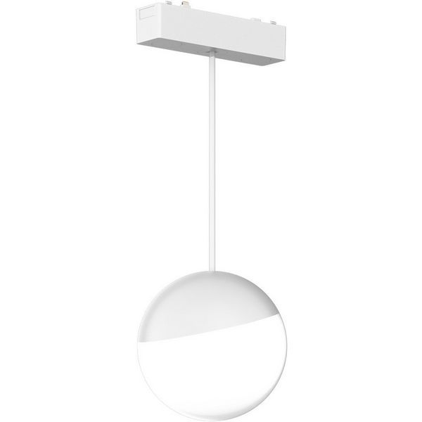Cветильник светодиодный трековый магнитный 10 см, 6W, 4000K, 48V Aployt Magnetic track 48 APL.0125.10.06, белый