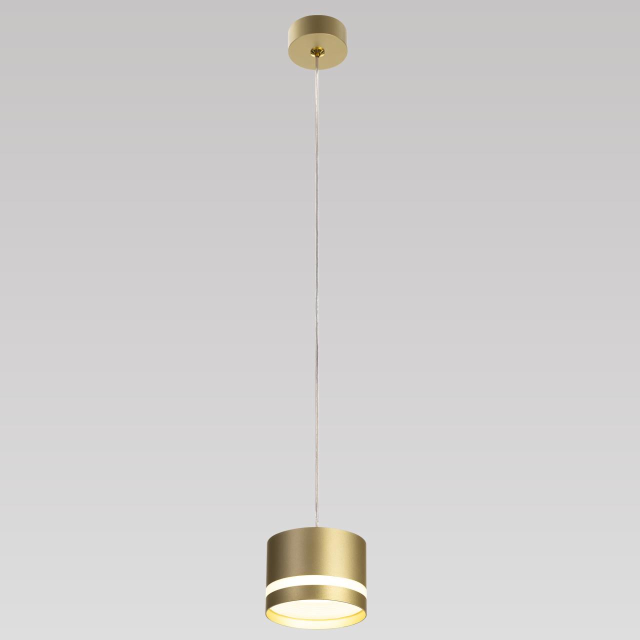 Светильник подвесной 8*10/105 см, GX53 Citilux Hardy CL002P12 золото