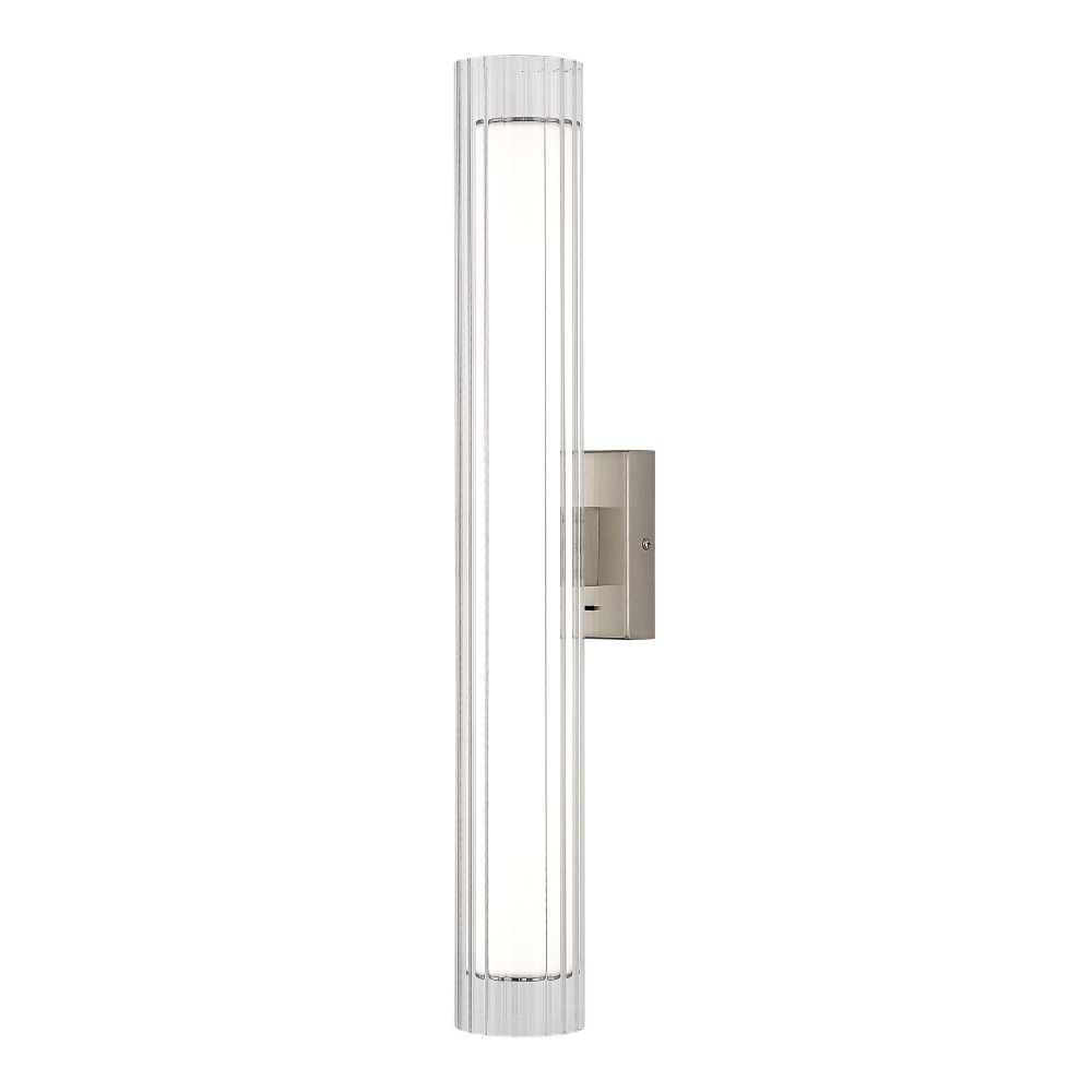 Бра Никель/Белый, Прозрачный LED 1*13W 3000K/4000K St Luce  SL2010.111.01