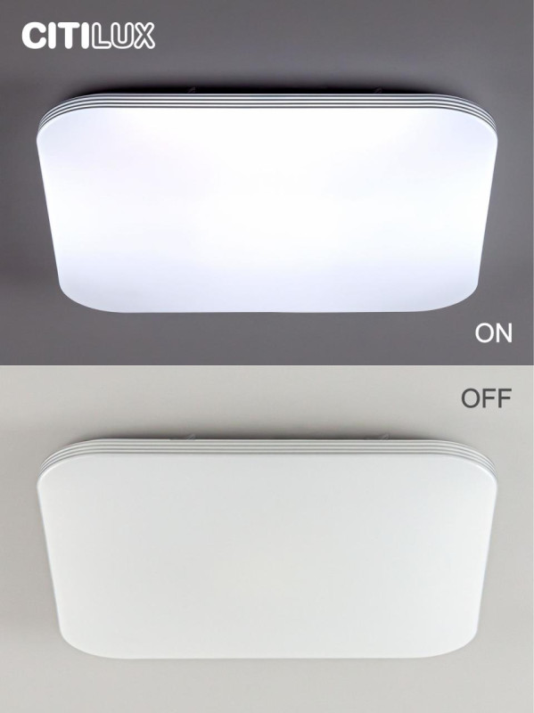 Светильник 54 см, 90W, 3000-5500К с пультом RGB Citilux Симпла CL714K900G