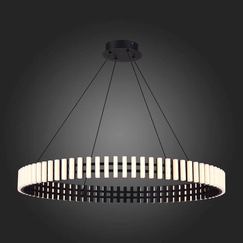 Люстра подвесная 80 см, 50W 3000K ST LUCE ESTENSE SL6203.403.50 Черный