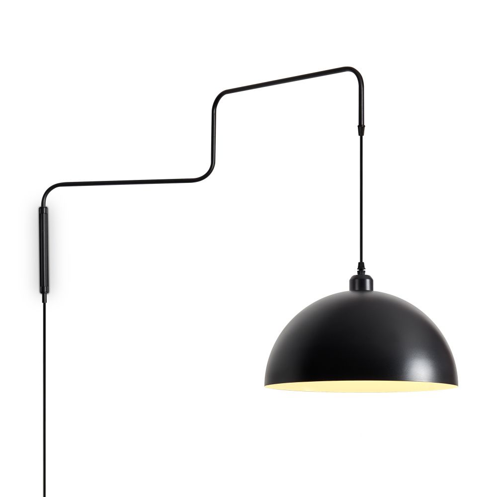 Бра 84*35*-63 см, 1*E27*40W, Freya Eleon FR5218WL-01B, Черный