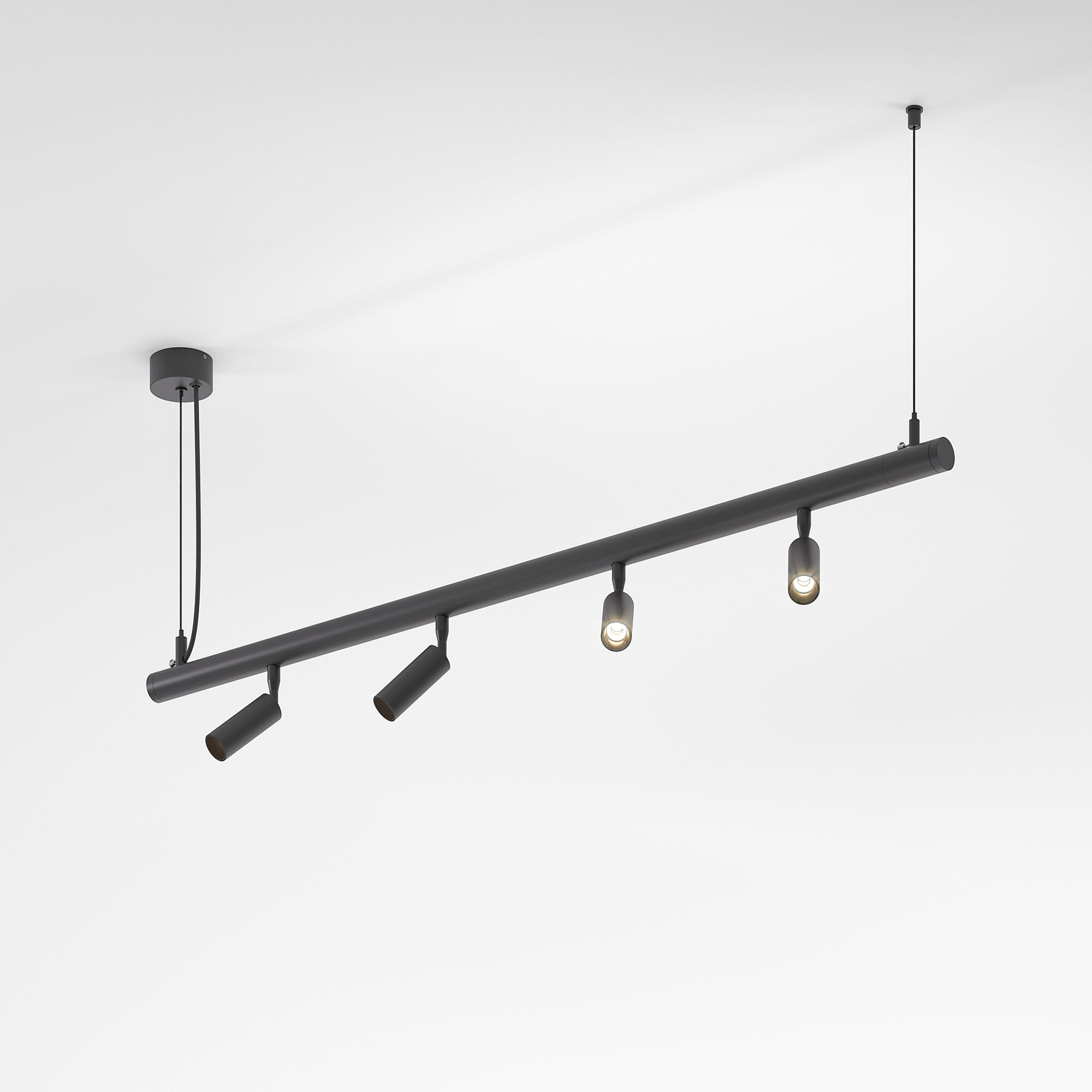 Трековый светильник Elektrostandard Module System 18W 3000K 85177/01, черный