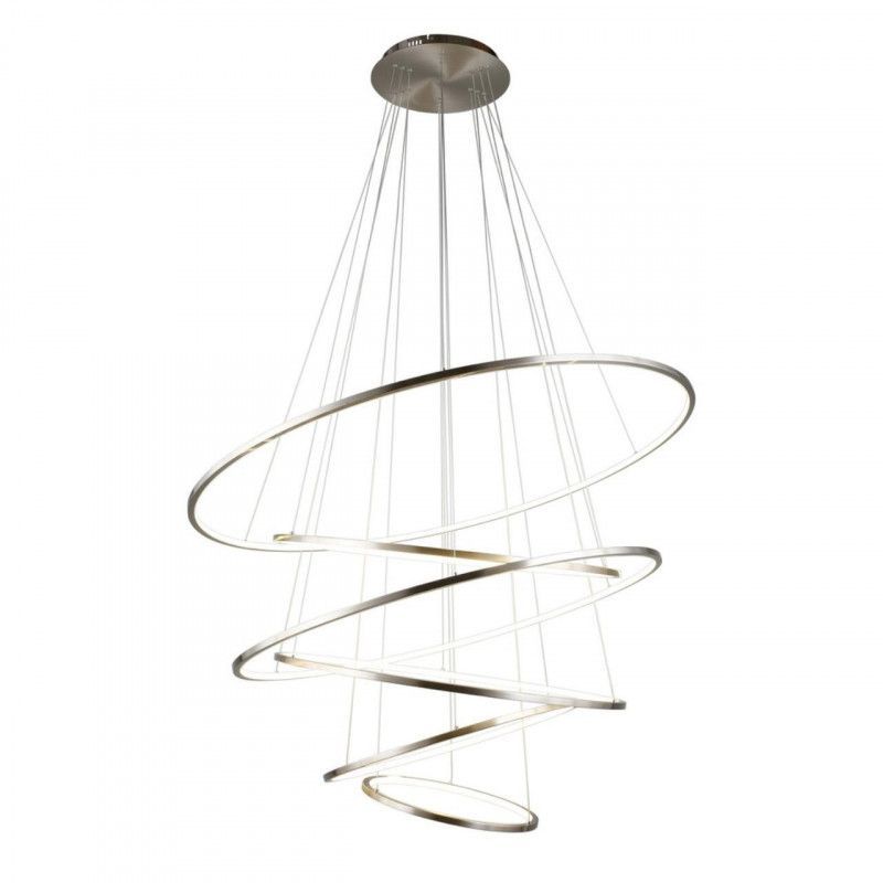 Каскадная люстра 120*120-300 см 243W, 4000K, Aployt Monisia APL.020.13.243, хром