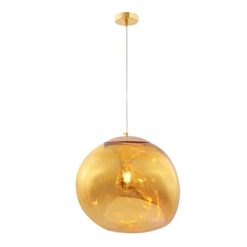 Светильник подвесной Crystal Lux MALAGA SP1 D360 GOLD Золото