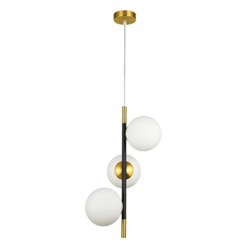 Подвесной светильник 35*54 см, 3*E14 черный Arte Lamp Alcor A2224SP-3BK