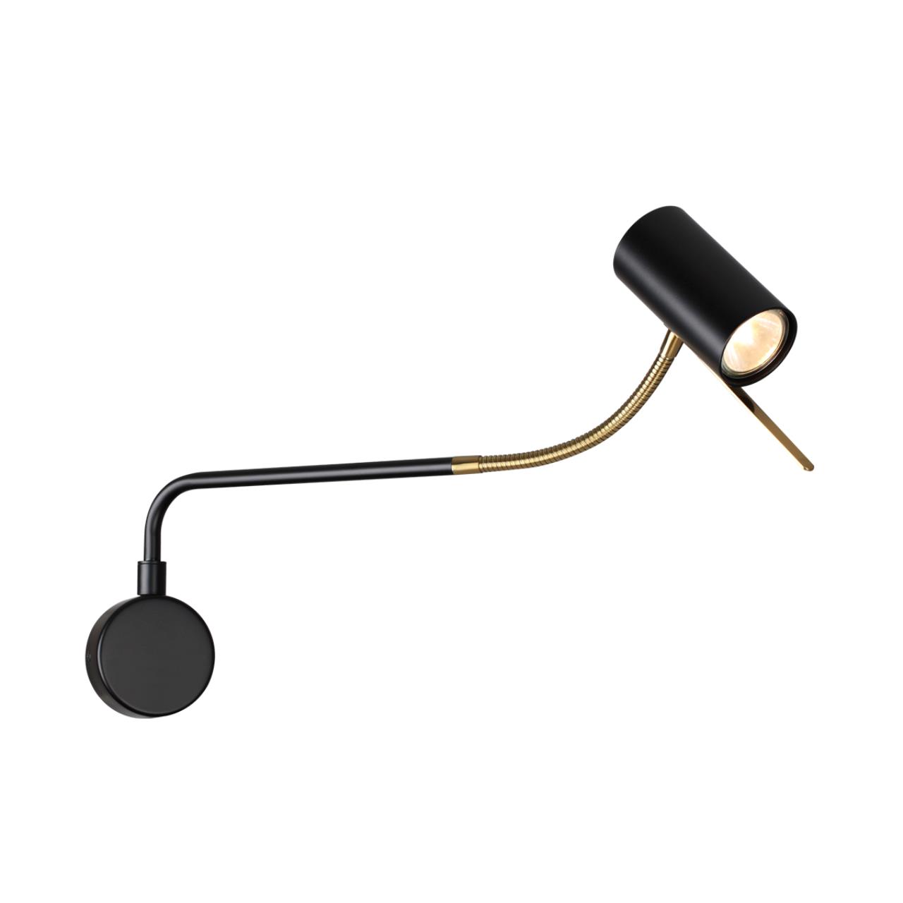 Светильник 20 см, Odeon Light GIGI 4382/1W, черный